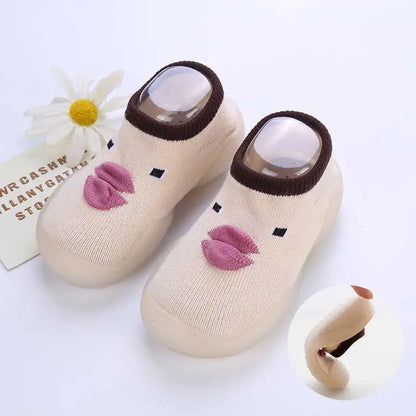 Kids fashion baby sock shoes, designed for breathability and non-slip safety
