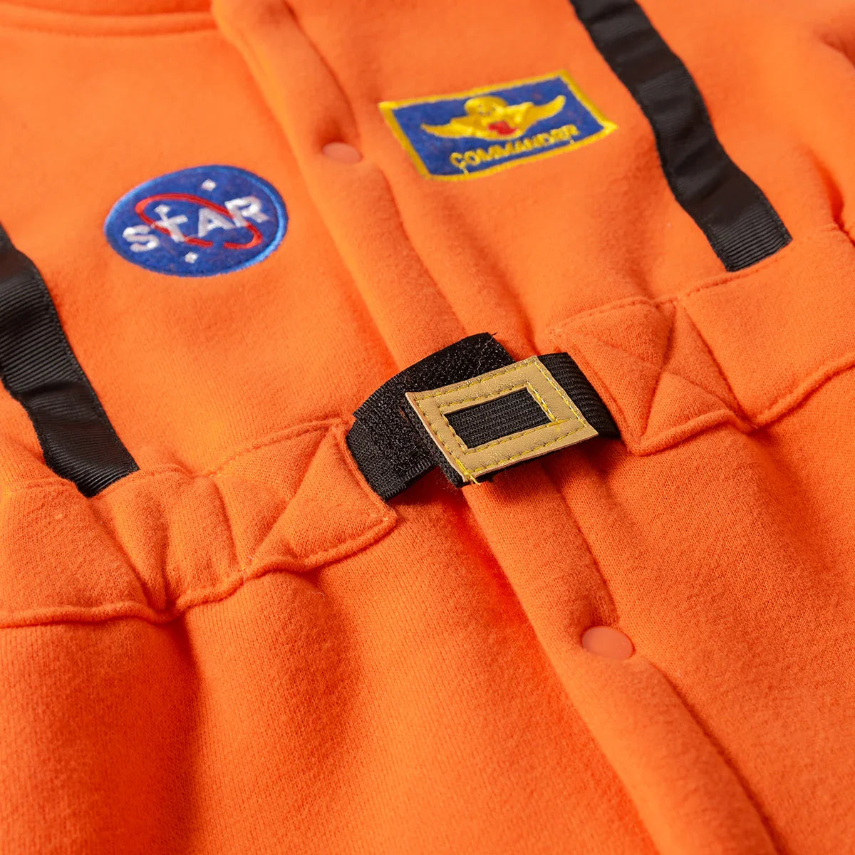 Adorable baby astronaut outfit, velvet romper, suitable for photo shoots or play
