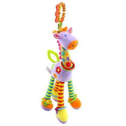 Baby Gift Set: Musical Crib Mobile with hanging plush toys, designed for infant visual stimulation