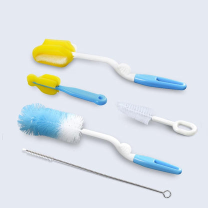 Nursing accessory: complete baby bottle brush set for thorough cleaning and infant care