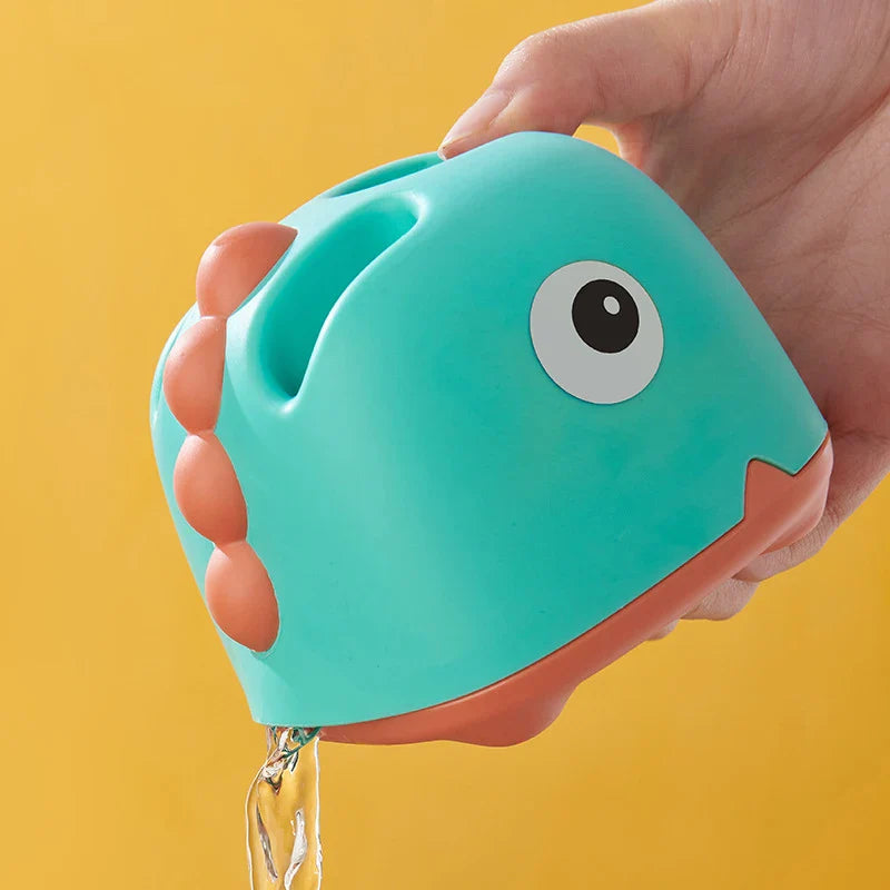 Silicone bottle cleaner with 360-degree rotating handle for all baby nursing and feeding bottles.