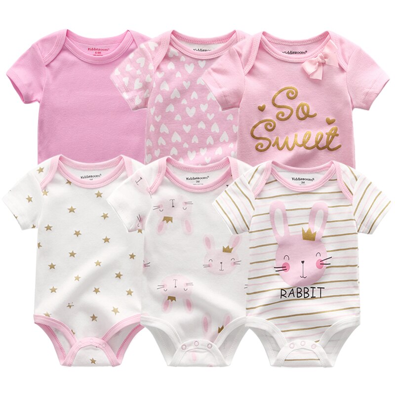 Short sleeve baby boy cotton onesie with 'Little Explorer' text print, newborn essential