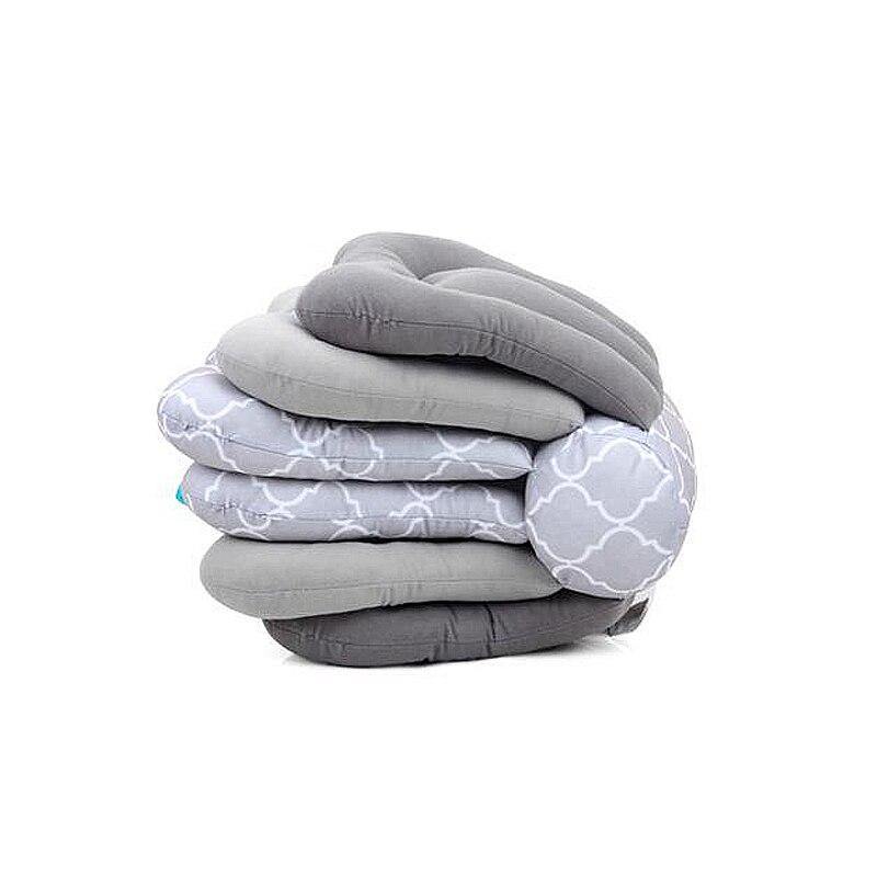Dual-sided Baby Butterfly Flip Adjustable Feeding Pillow for nursing and infant support