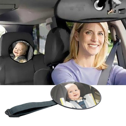 Easy-install Baby Car Backseat Mirror, rearview for infant safety and parent peace of mind