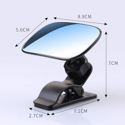 Parenting gear: square baby car backseat mirror, unbreakable for infant safety and peace of mind during travel