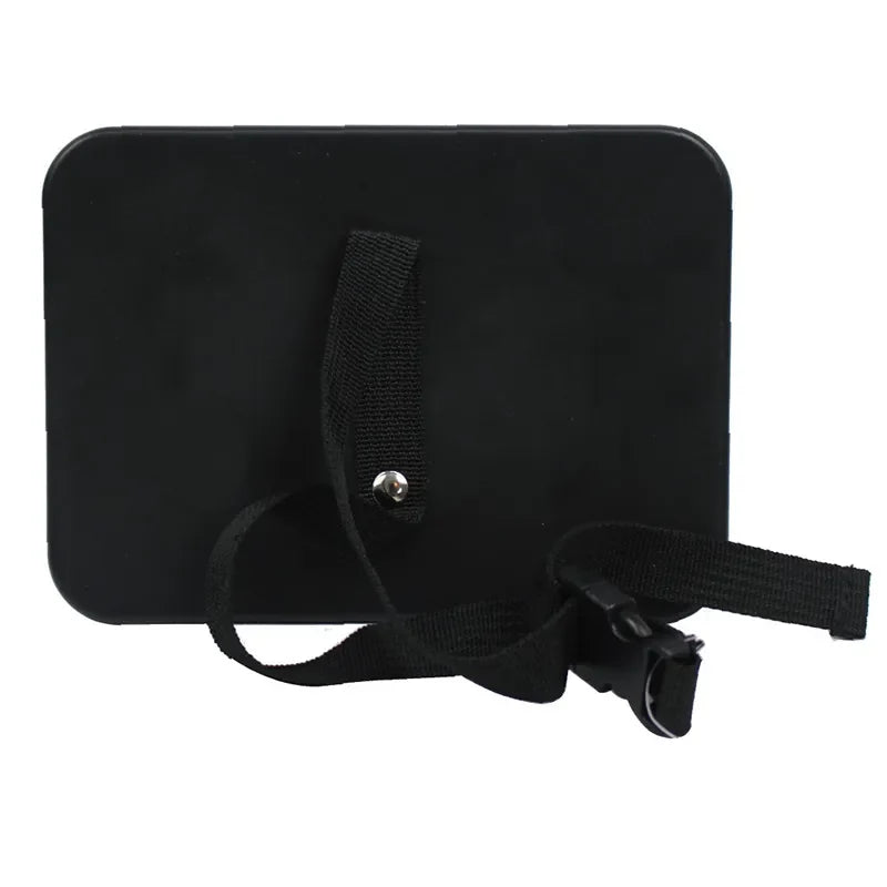Infant car mirror, black, universal fit for most car models, essential baby travel accessory