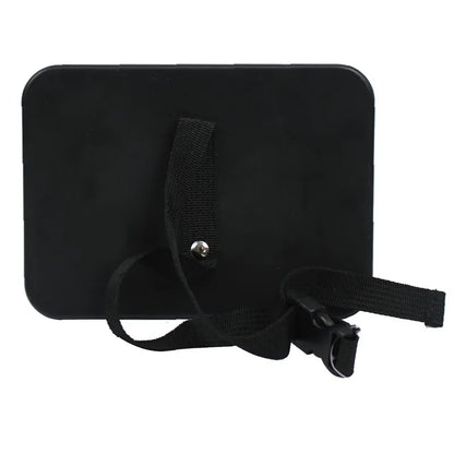 Infant car mirror, black, universal fit for most car models, essential baby travel accessory