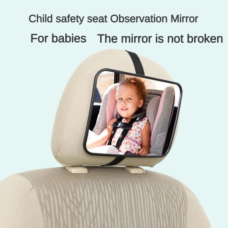 New parent car mirror to keep an eye on baby in rear-facing car seat, simple installation