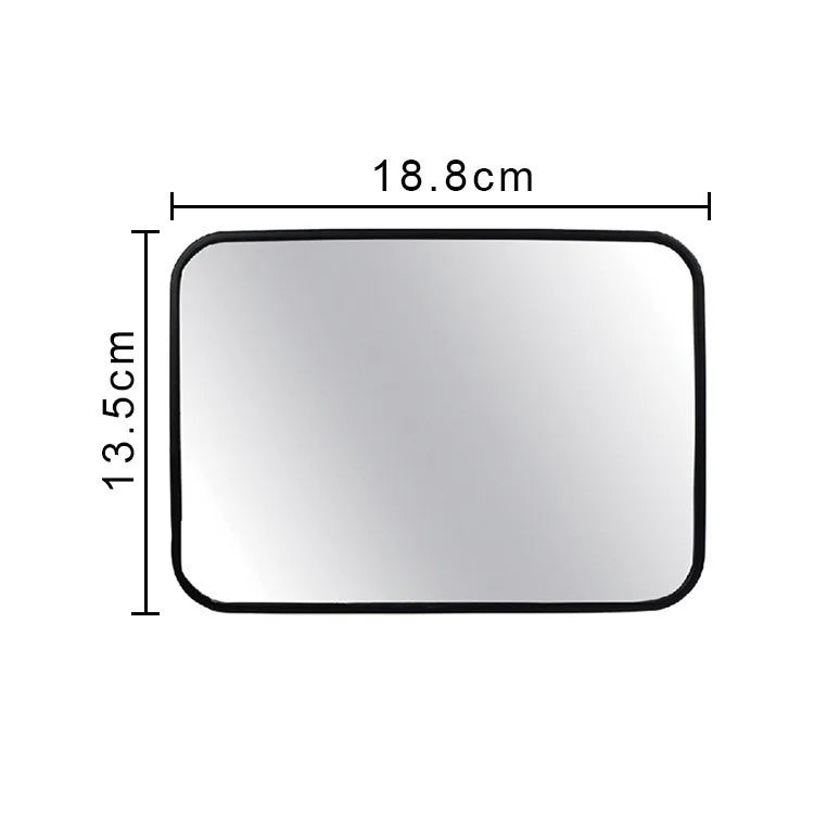 Travel safe baby mirror for rear facing seats, sturdy construction, peace of mind for parents