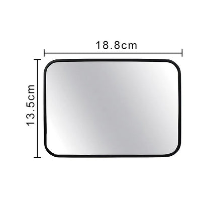Travel safe baby mirror for rear facing seats, sturdy construction, peace of mind for parents