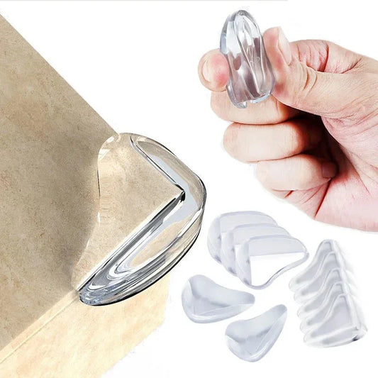 Baby corner protectors, soft and clear, for sharp furniture edges, child proofing home safety