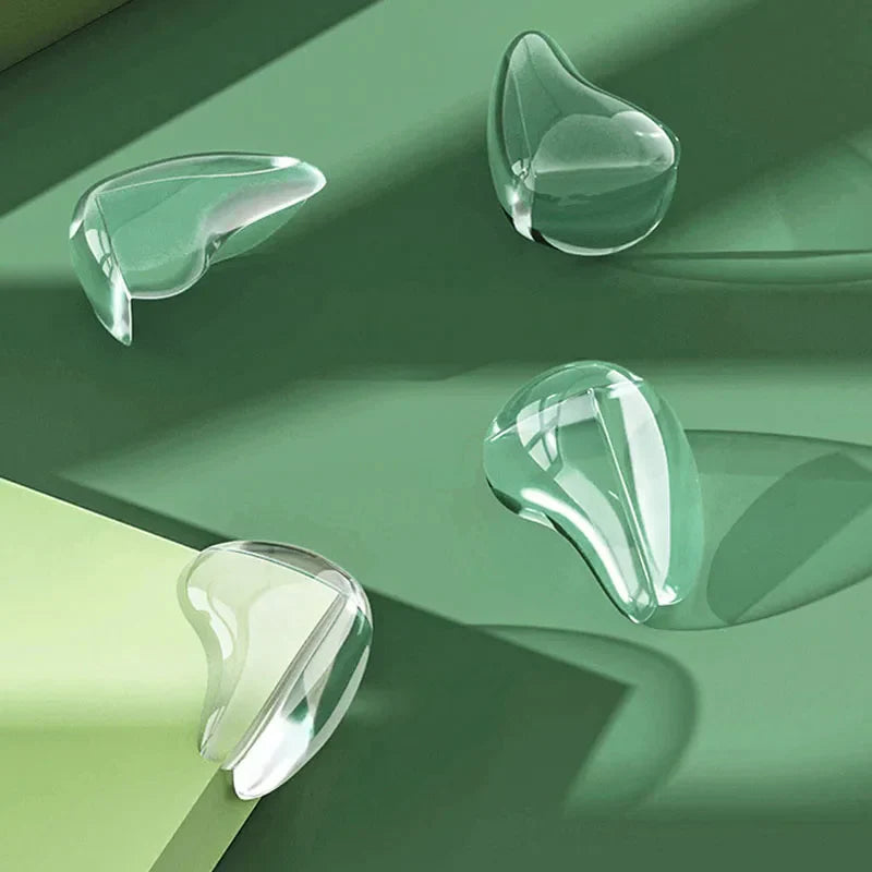 Soft corner protectors made from durable PVC, offering superior baby safety and furniture protection