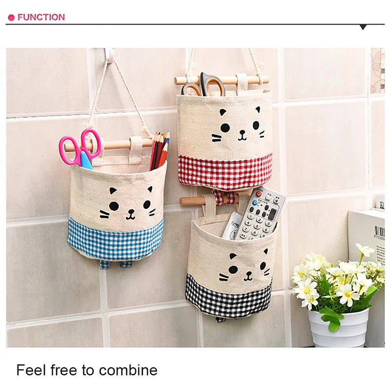 Nursery crib caddy, hanging storage bag for baby accessories, keeps essentials organized and handy