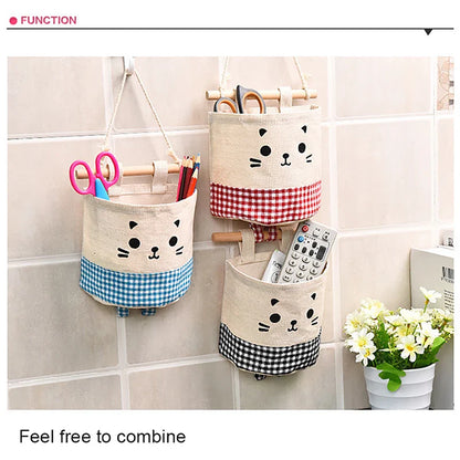 Nursery crib caddy, hanging storage bag for baby accessories, keeps essentials organized and handy