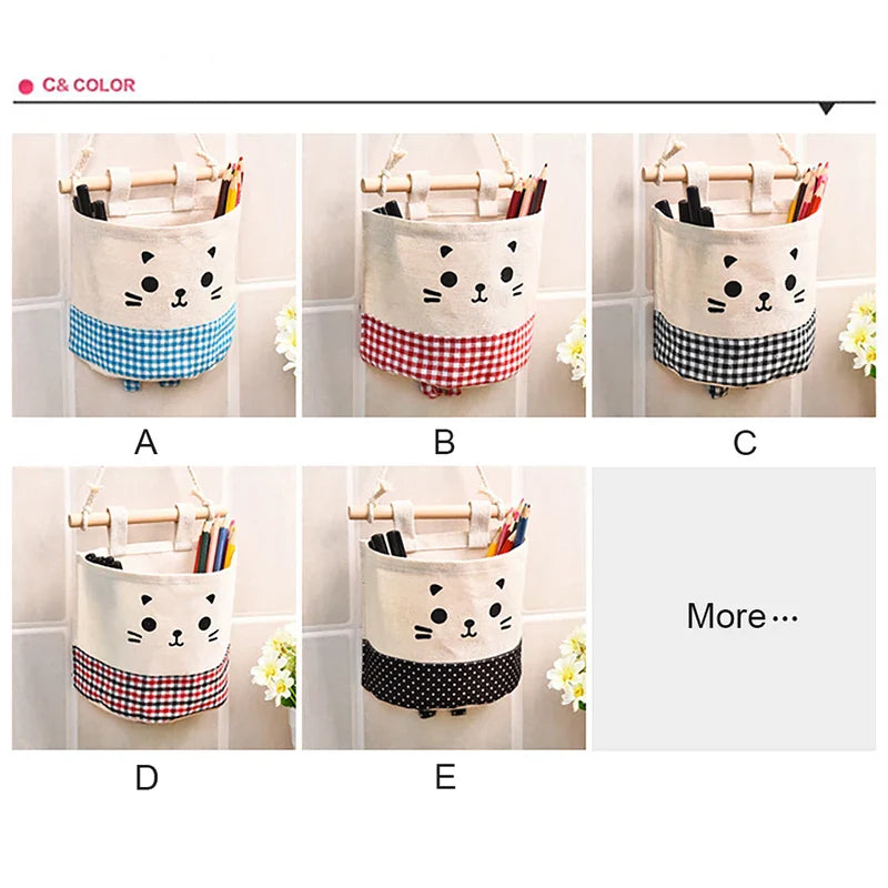 Space-saving baby storage organizer, hangs on crib for easy access to diapers, creams, and toys