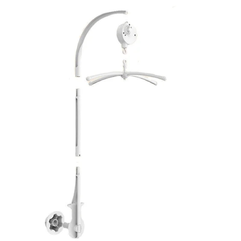 Baby crib attachment mobile stand for rattle toys, fits most cribs, baby gift