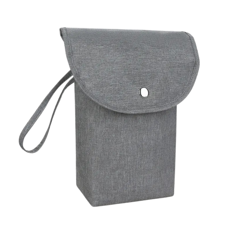 Newborn diaper and wipe holder, durable and waterproof travel organizer for baby essentials