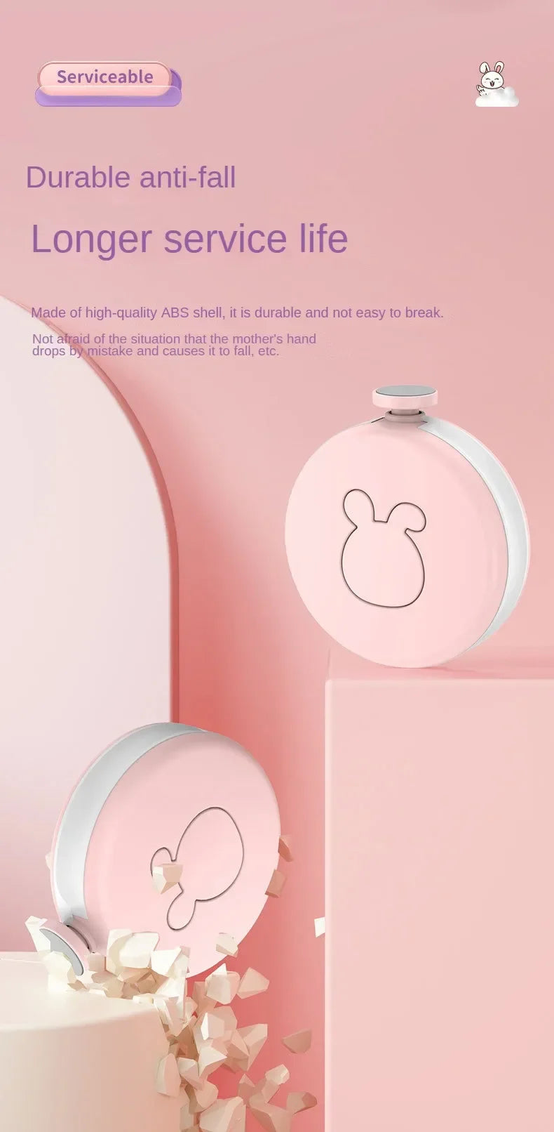 Parents' choice: Electric baby nail care kit for gentle, quiet, and safe infant grooming.