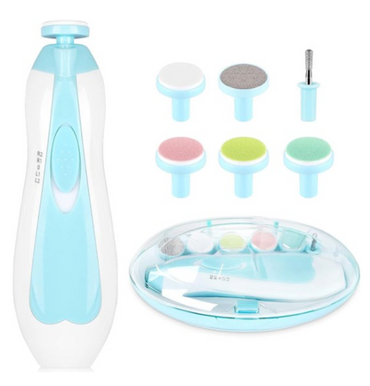 Ergonomic electric nail file for babies, designed for comfortable and precise toddler nail care