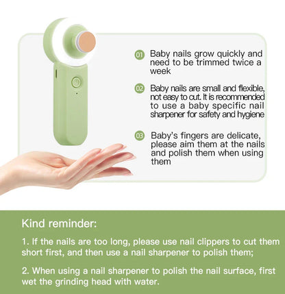 Safe and effective baby electric nail d, promoting good infant health