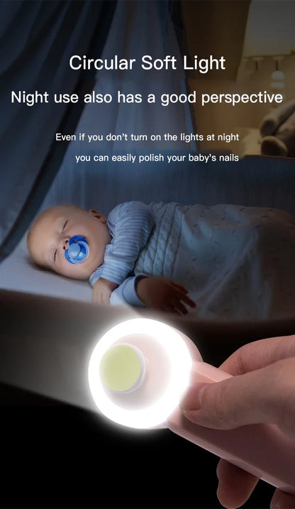 Child-friendly electric nail clipper, a key tool for baby care and safety