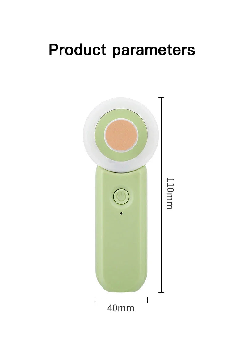 Luminous electric baby nail clipper, perfect for detailed and careful trimming