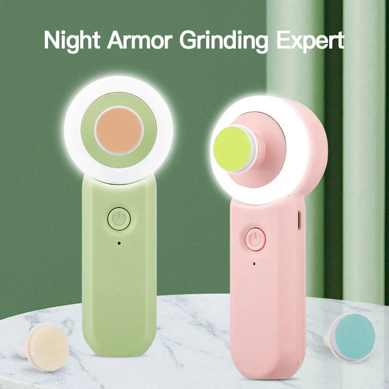 Rechargeable baby nail clipper, luminous for easy newborn and toddler nail care