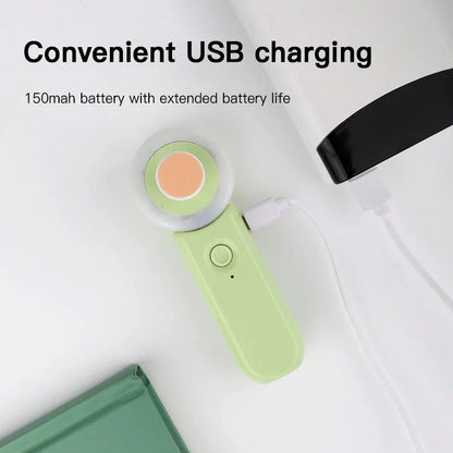 Portable luminous electric nail trimmer, perfect for baby and child safety