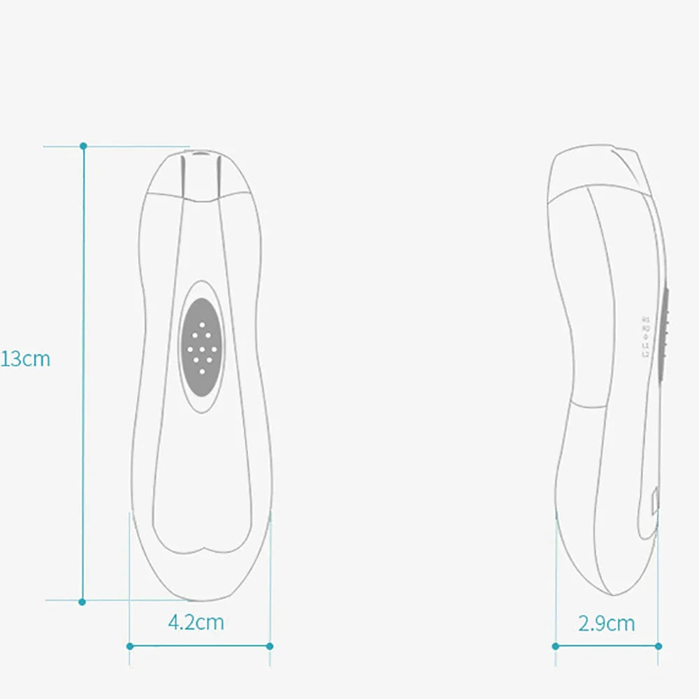Set of different grinding pads for Baby Electric Nail Trimmer, suitable for various infant age stages.