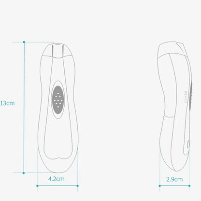 Set of different grinding pads for Baby Electric Nail Trimmer, suitable for various infant age stages.