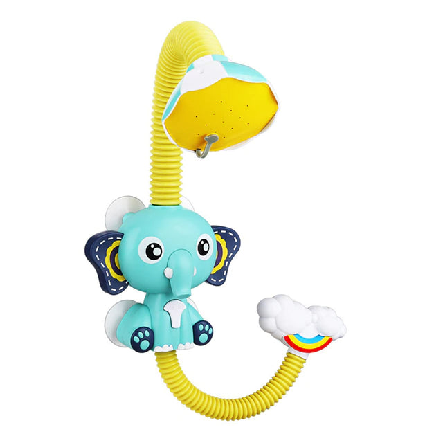 Fun baby elephant shower toy for toddlers, enhancing bath time with a gentle water spray