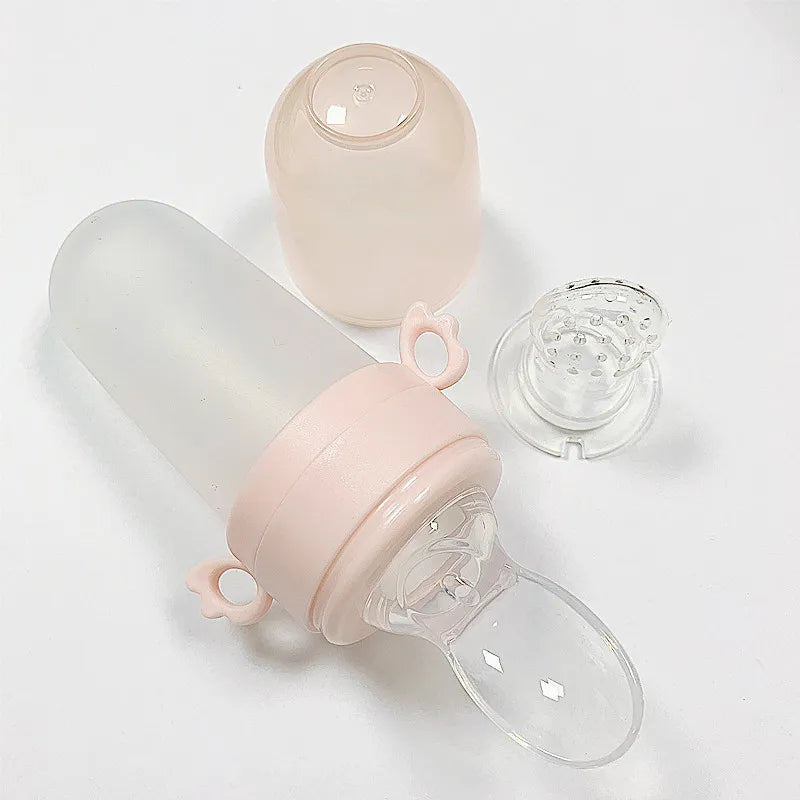 Infant feeding spoon & dropper kit, perfect for introducing purees to babies