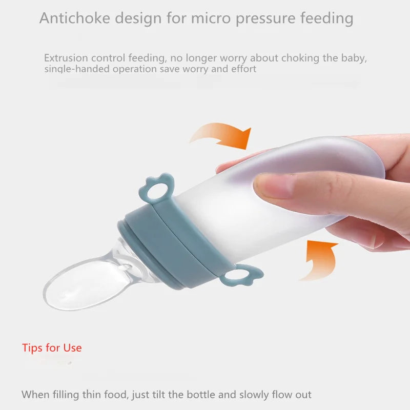 Yellow baby feeding spoon and dropper for liquids, essential for health