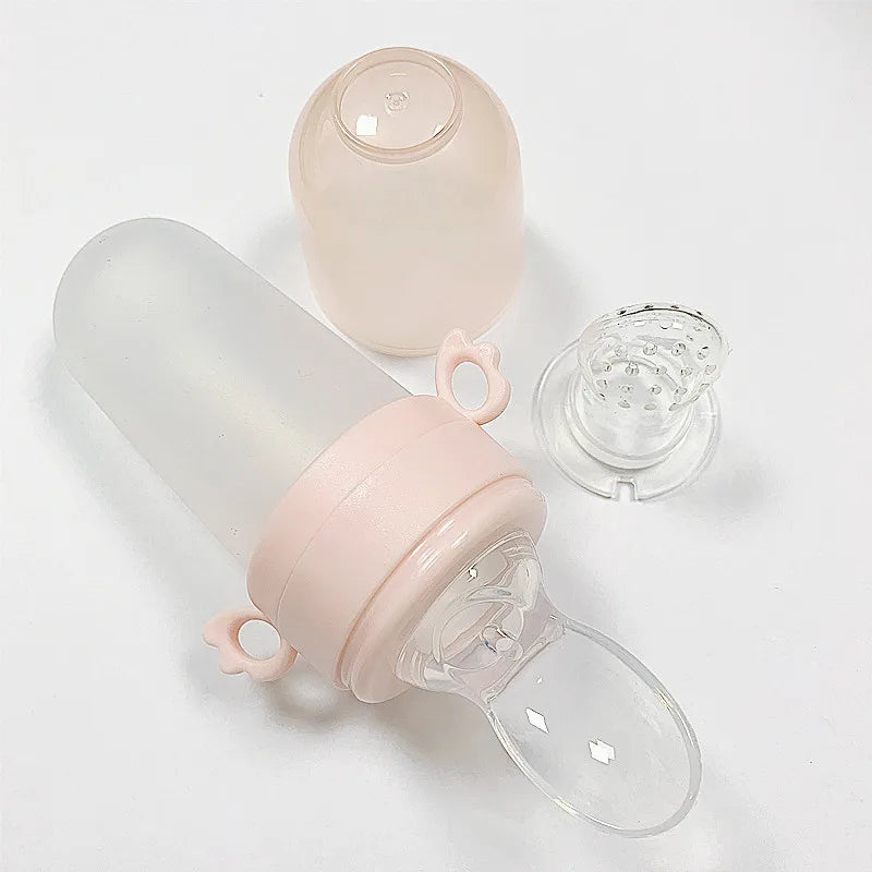 Neutral tone baby feeding spoon & dropper, suitable for any baby's accessories
