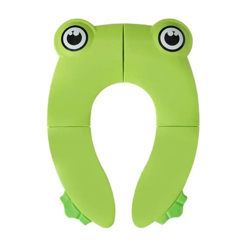 Portable toilet training cushion, universal fit foldable potty seat for various toilet sizes
