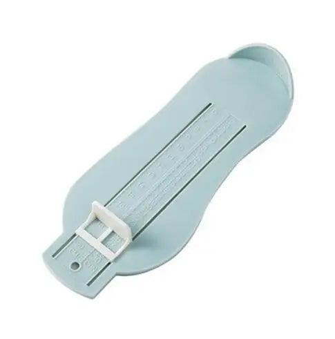 Portable baby foot measurement gauge tool, essential for growing infant feet