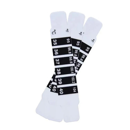 Child-friendly baby forehead temperature strips, no fuss for quick fever assessment