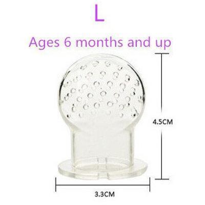 BPA-free silicone baby fruit feeder, an essential tool for introducing fruits and vegetables safely.