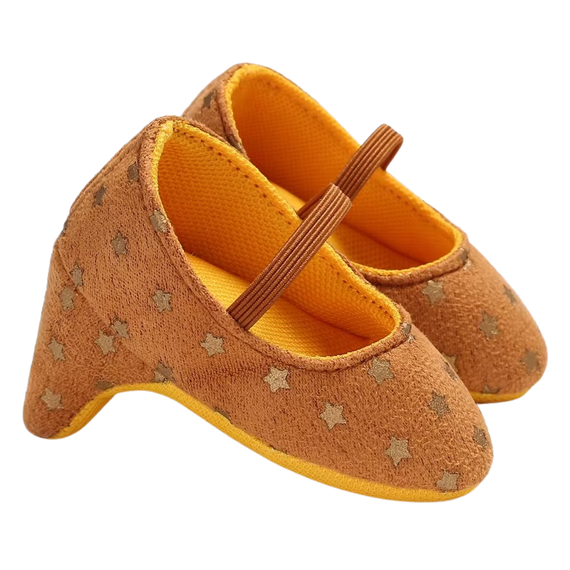 Assortment of colorful princess soft sole baby shoes, essential infant footwear collection