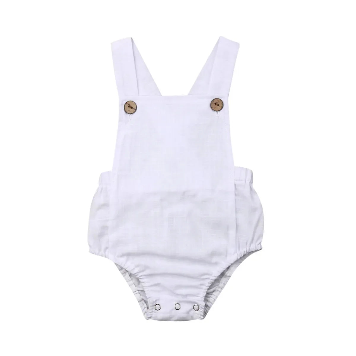 Baby girl sleeveless romper, organic cotton, perfect for sensitive skin in summer