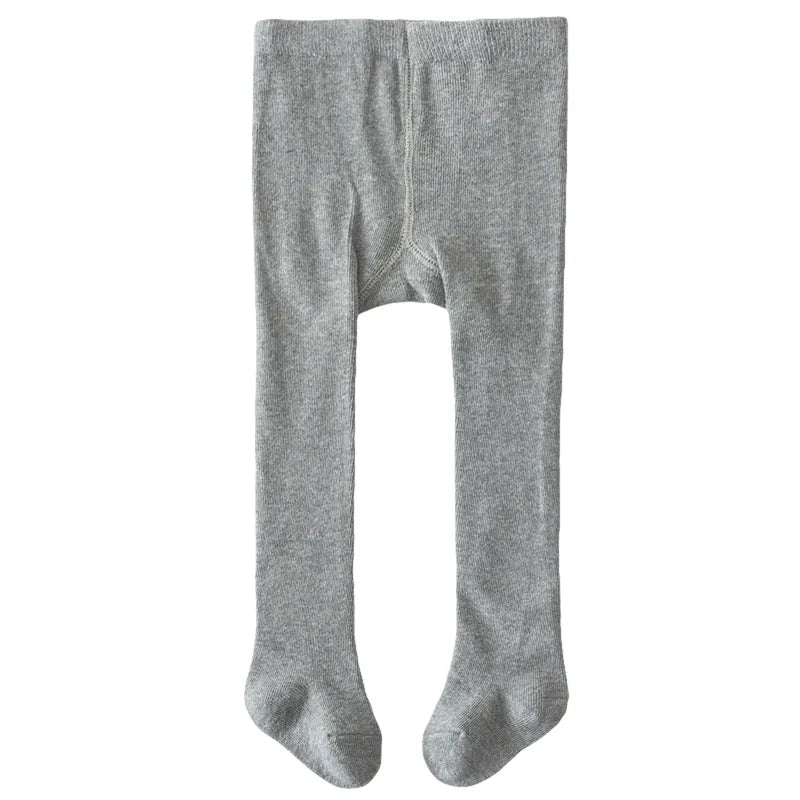 Girls slim fit cotton blend pantyhose, comfortable infant wear