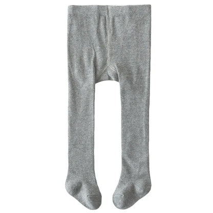 Girls slim fit cotton blend pantyhose, comfortable infant wear