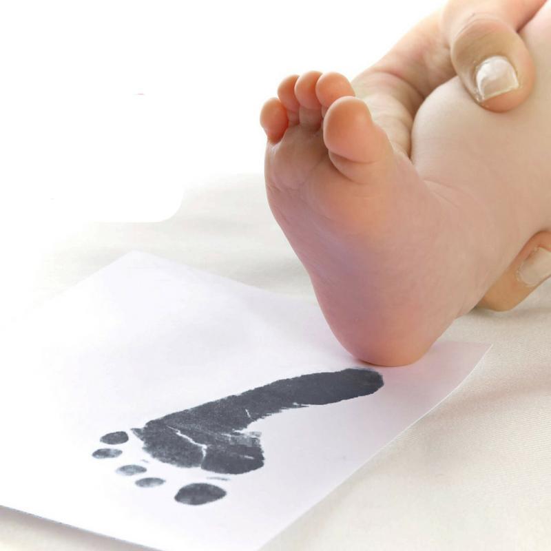 Hand and footprint kit for babies, ideal for capturing first year memories