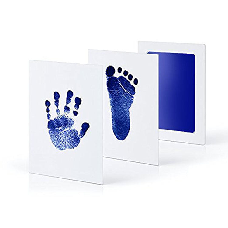 Toddler handprint and footprint keepsake kit, an enduring memory craft