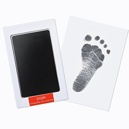 Newborn handprint and footprint clay kit, a perfect baby shower gift idea
