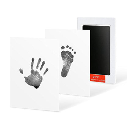 Detailed image of the soft, pliable clay used in the baby footprint kit