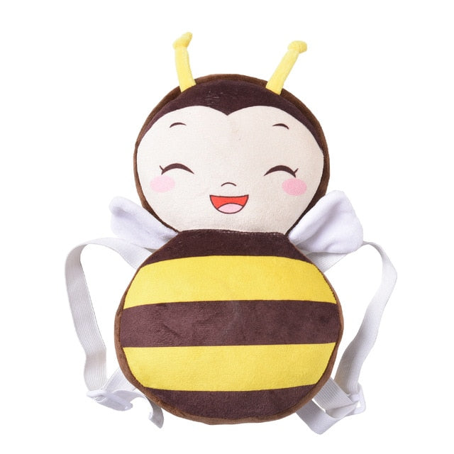 Soft baby head protector backpack, anti-fall safety cushion for infants learning to walk, prevents head injuries.