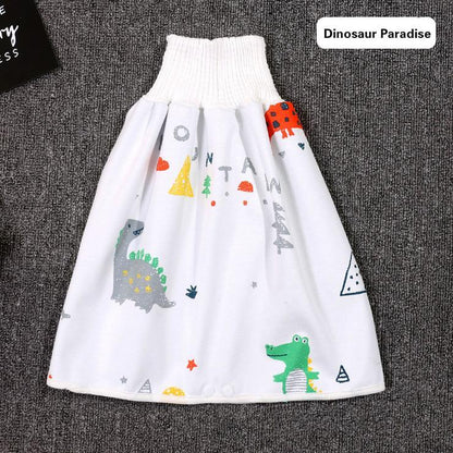 Toddler apparel: multi-functional diaper shorts, providing reliable night protection.