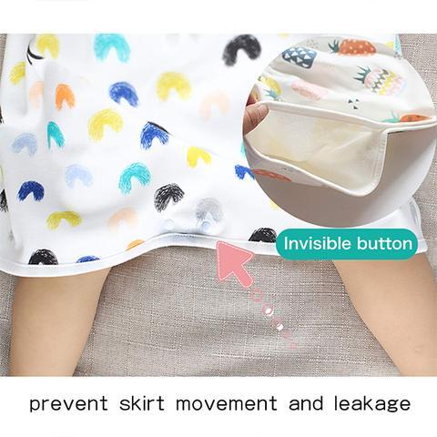 Baby clothing: 2-in-1 diaper skirt shorts, designed for maximum dryness.