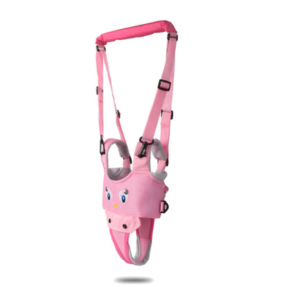 Adjustable toddler walking aid, a baby safety harness with padded support for learning to walk.